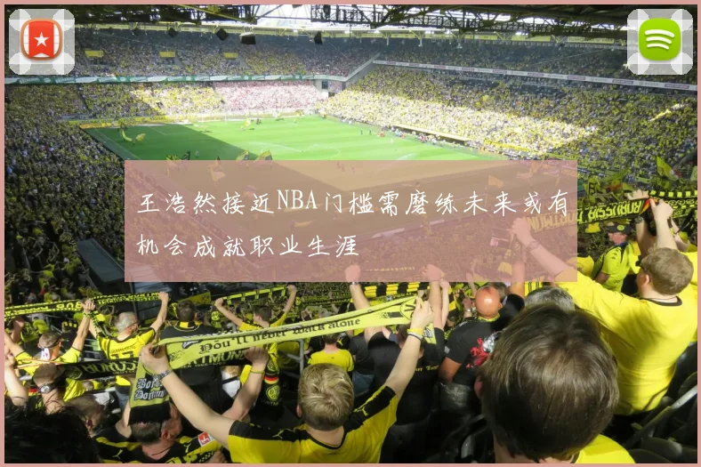 王浩然接近NBA门槛需磨练未来或有机会成就职业生涯